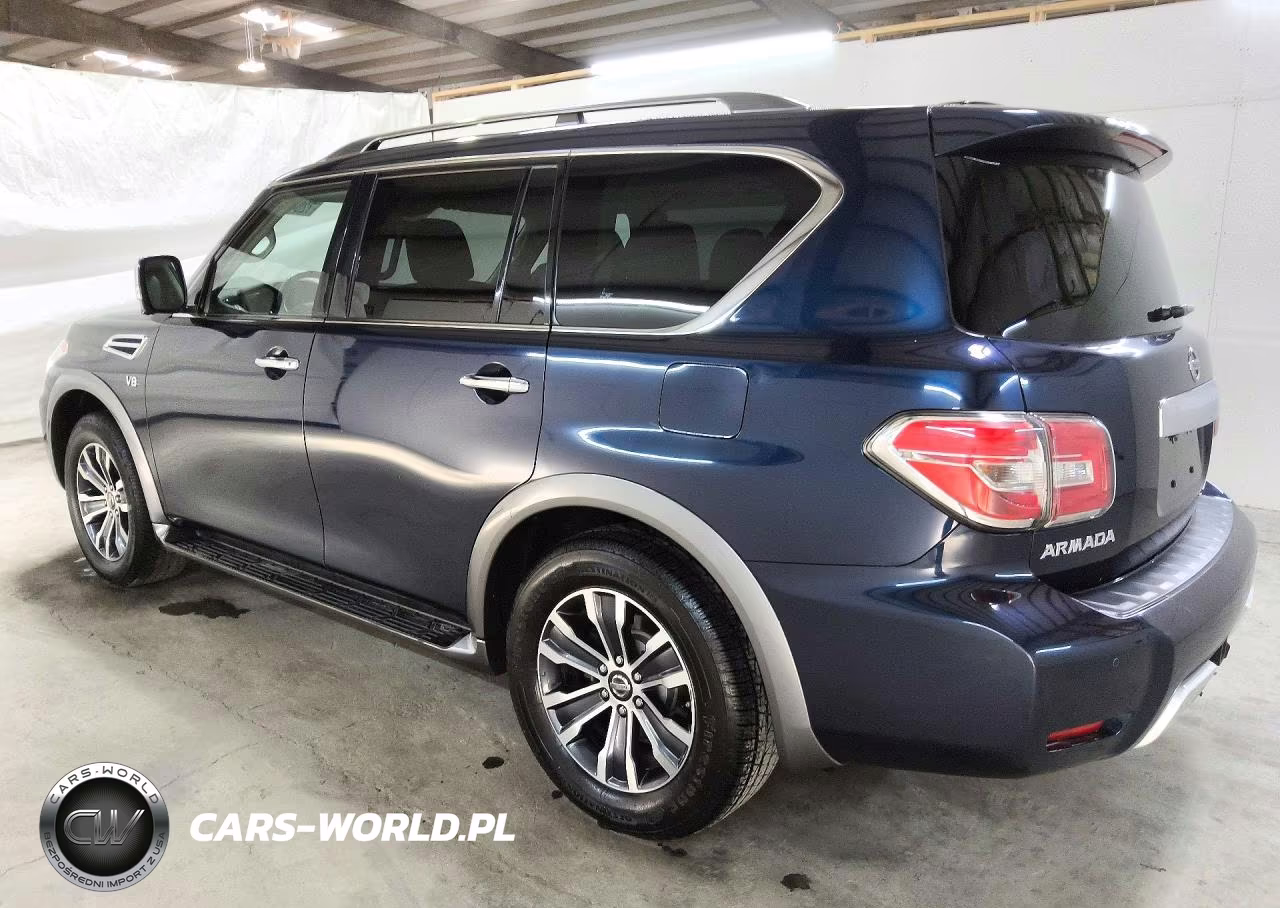 2018 Nissan Armada Sl VIN:JN8AY2NC4J9554445 - 2