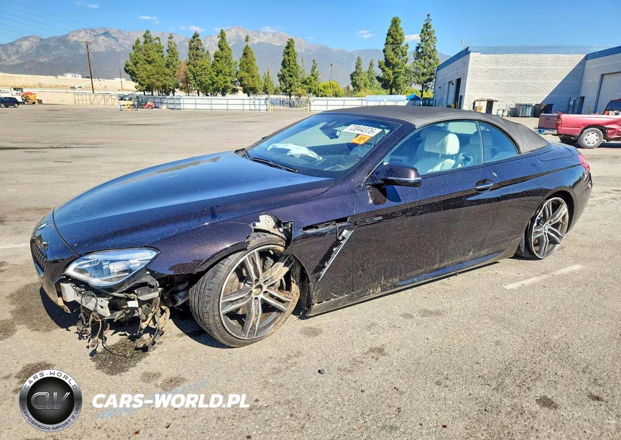 2018 BMW 650 I VIN:WBA6F5C50JD997179 - 1