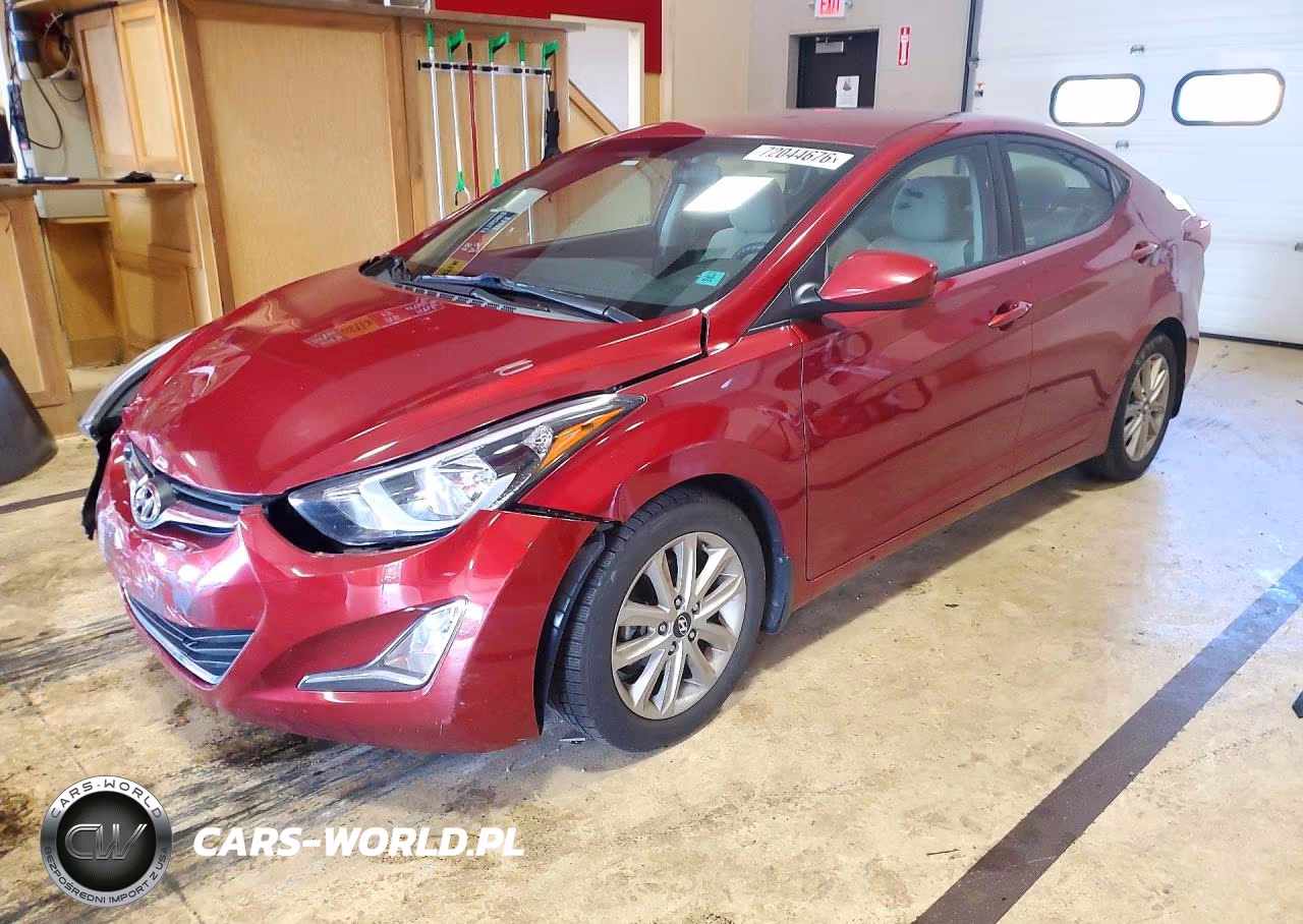 2015 Hyundai Elantra Se VIN:5NPDH4AE0FH634691 - 1