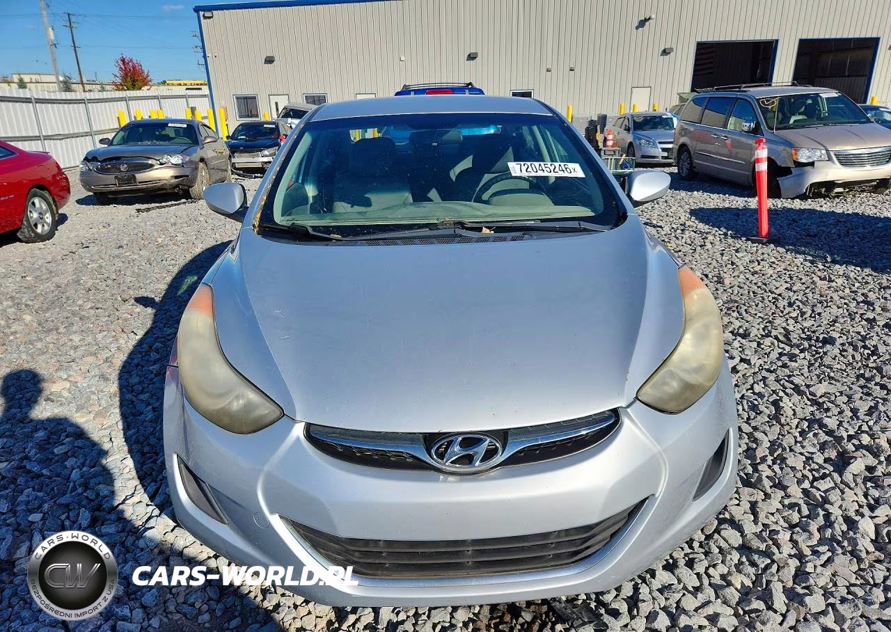 2011 Hyundai Elantra Gls VIN:5NPDH4AE1BH058796 - 5