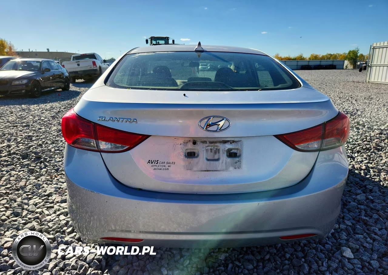 2011 Hyundai Elantra Gls VIN:5NPDH4AE1BH058796 - 6