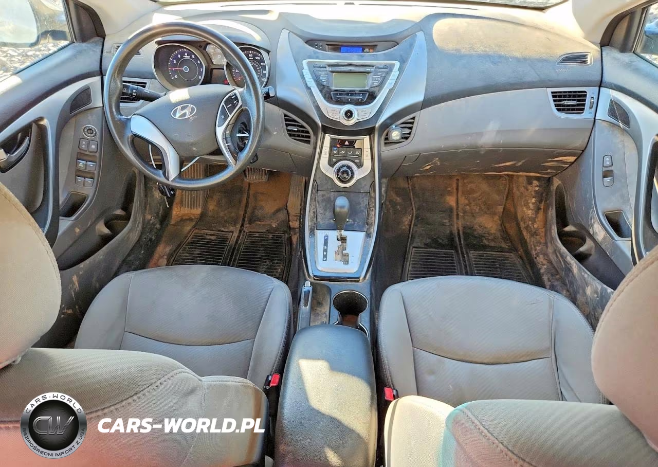 2011 Hyundai Elantra Gls VIN:5NPDH4AE1BH058796 - 8