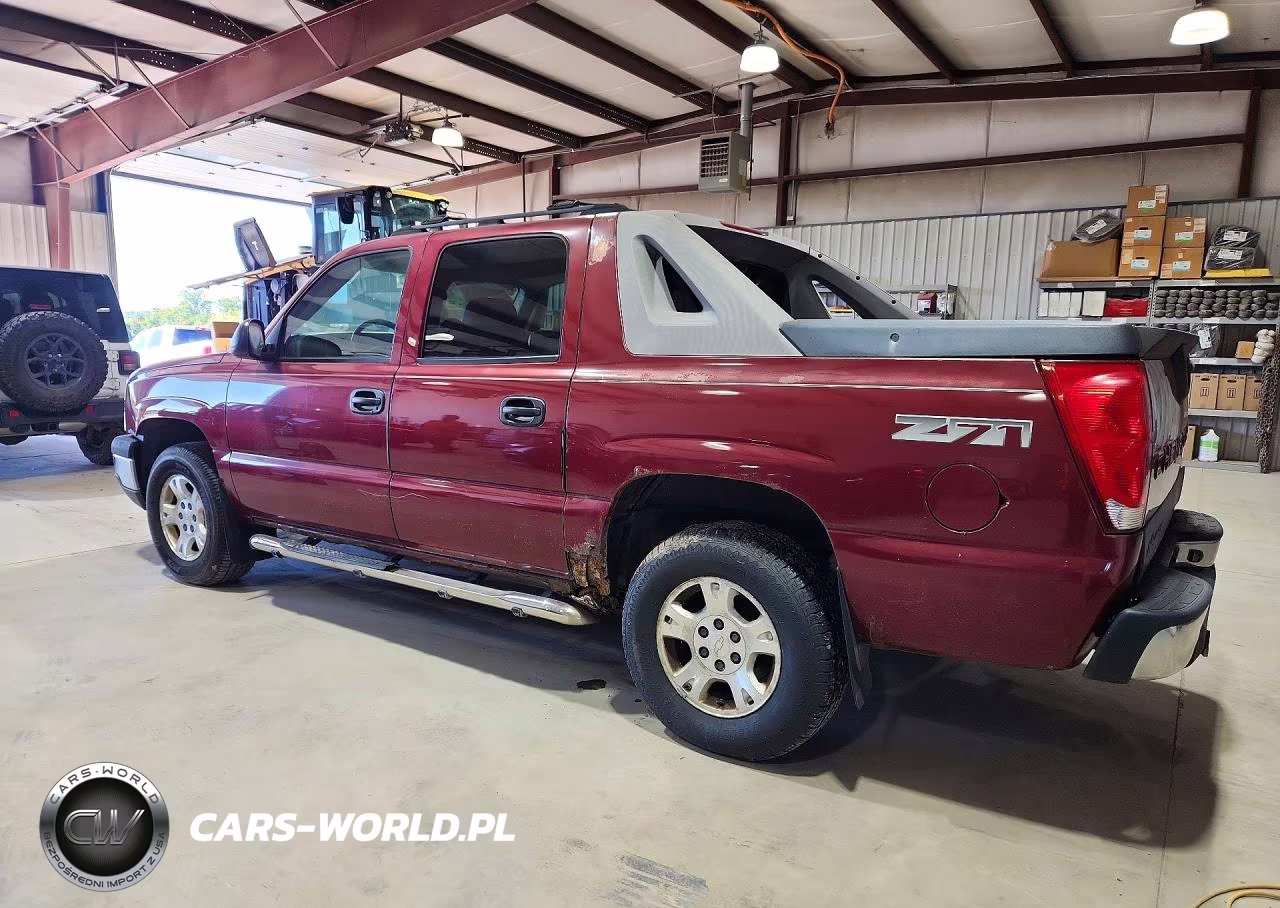2004 Chevrolet Avalanche K1500 VIN:3GNEK12T24G142419 - 2