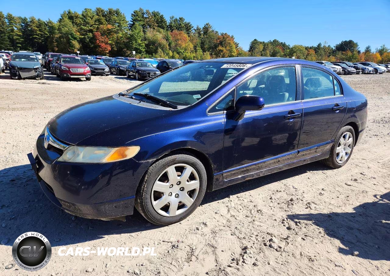 2008 Honda Civic Lx VIN:2HGFA16598H526488 - 1