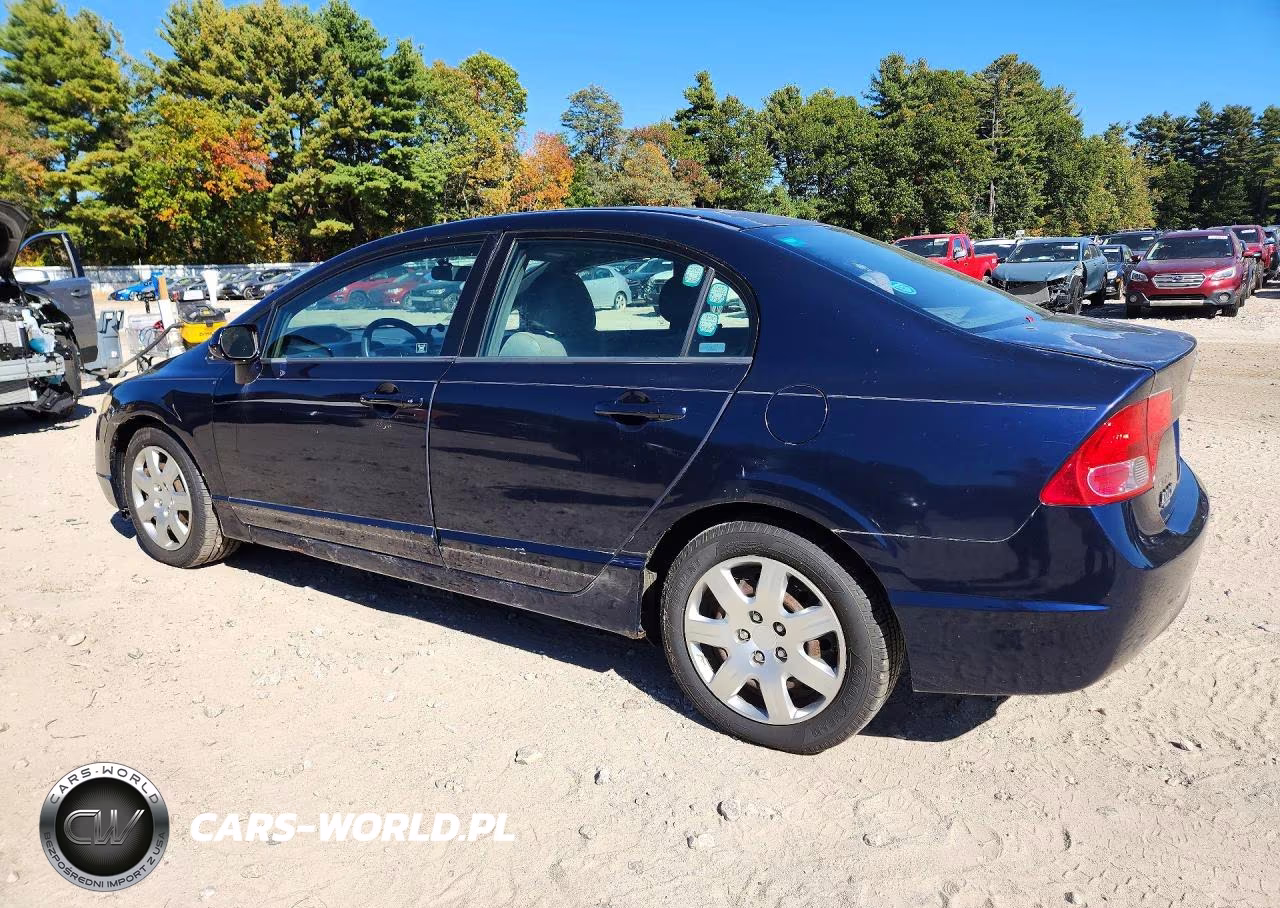 2008 Honda Civic Lx VIN:2HGFA16598H526488 - 2
