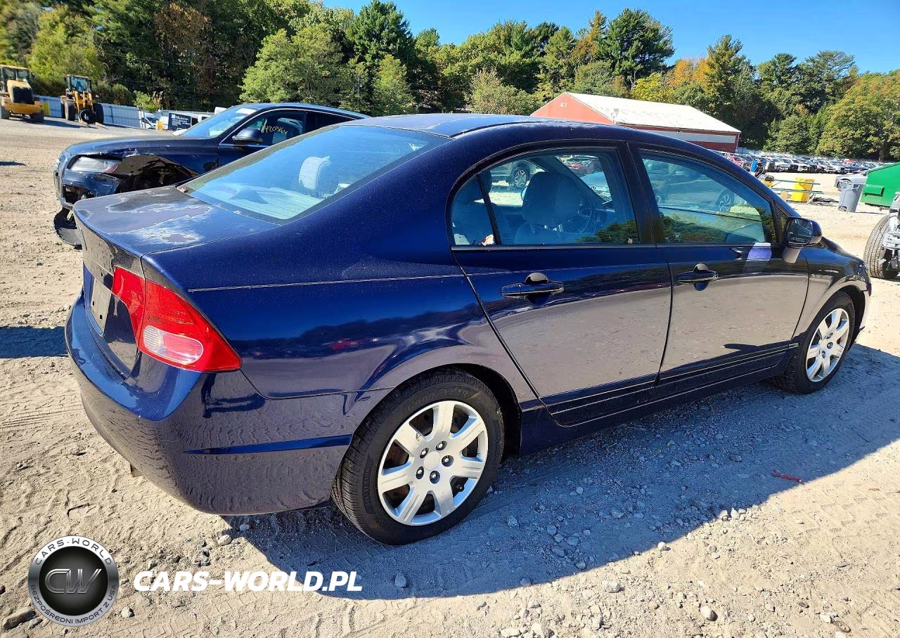 2008 Honda Civic Lx VIN:2HGFA16598H526488 - 3