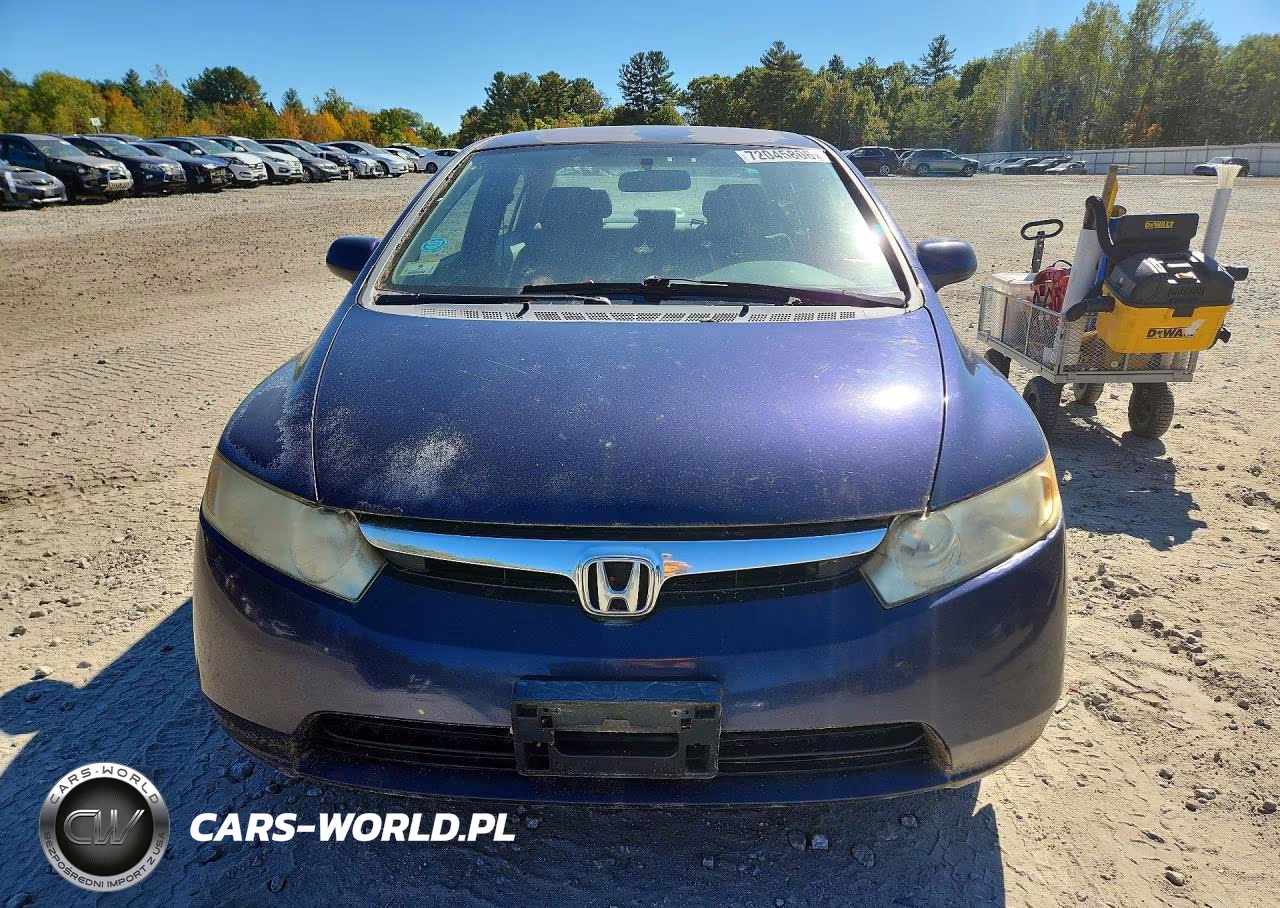 2008 Honda Civic Lx VIN:2HGFA16598H526488 - 5