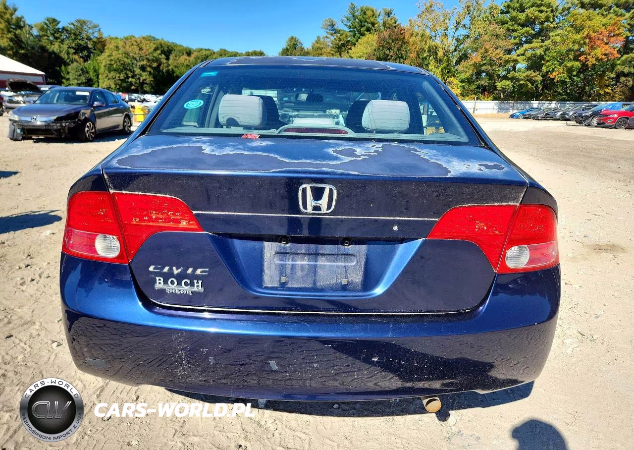2008 Honda Civic Lx VIN:2HGFA16598H526488 - 6