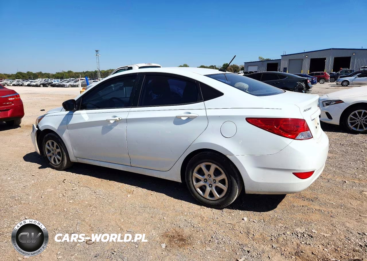 2012 Hyundai Accent Gls VIN:KMHCT4AE8CU252397 - 2