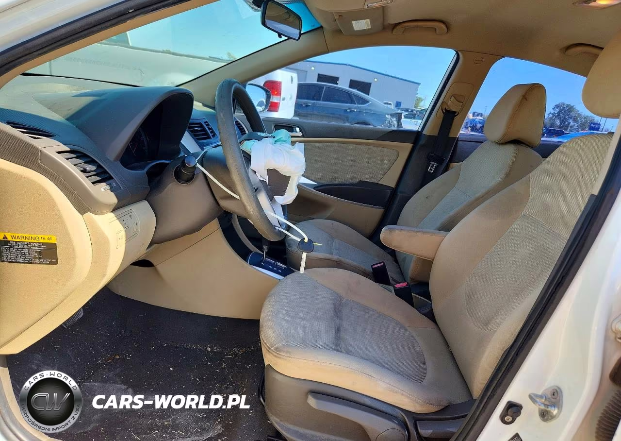 2012 Hyundai Accent Gls VIN:KMHCT4AE8CU252397 - 7