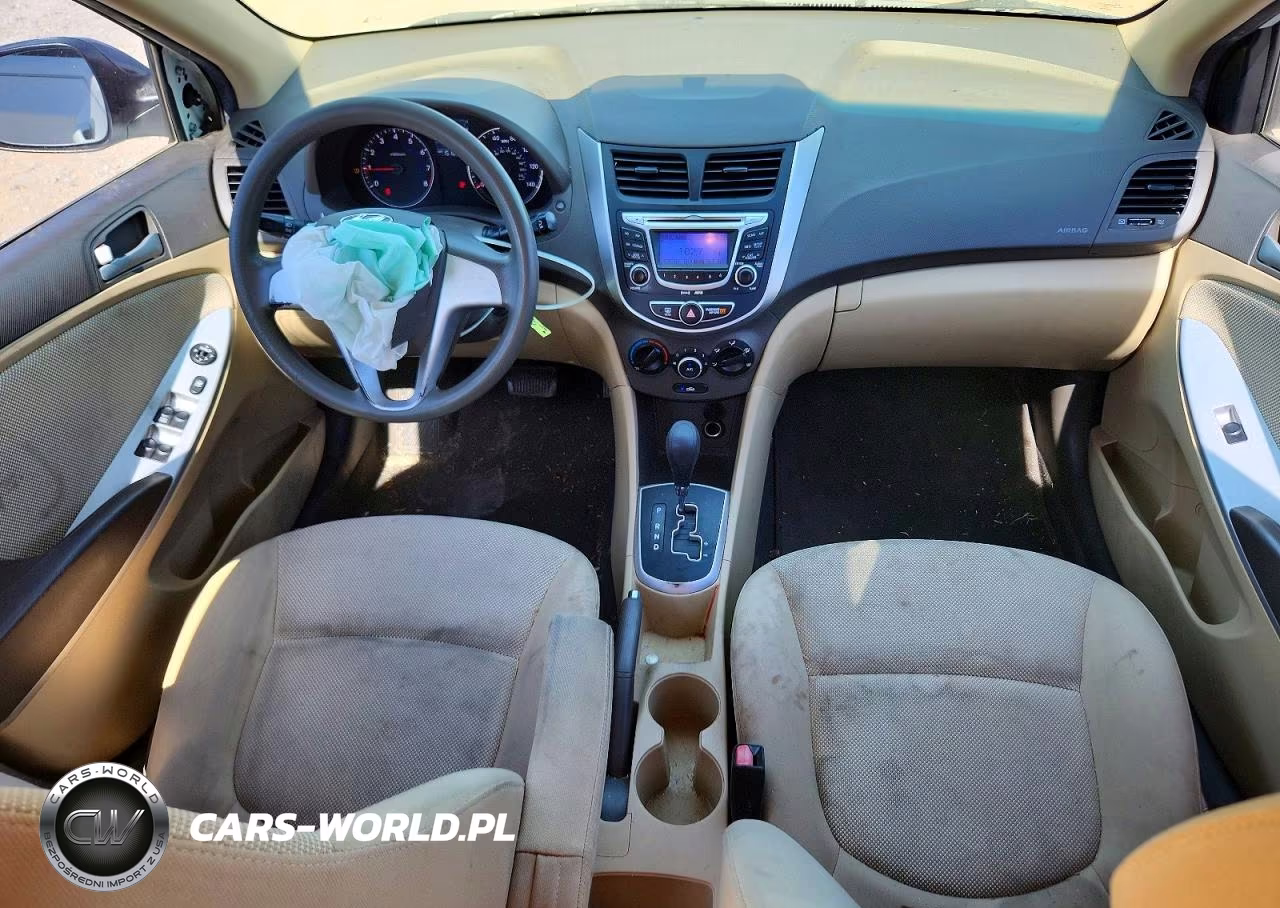 2012 Hyundai Accent Gls VIN:KMHCT4AE8CU252397 - 8
