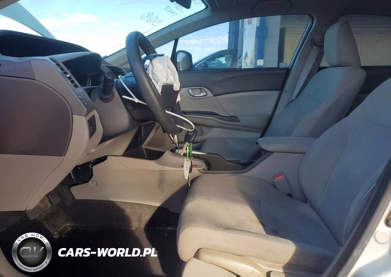 2012 Honda Civic Lx VIN:2HGFB2F51CH528747 - 7
