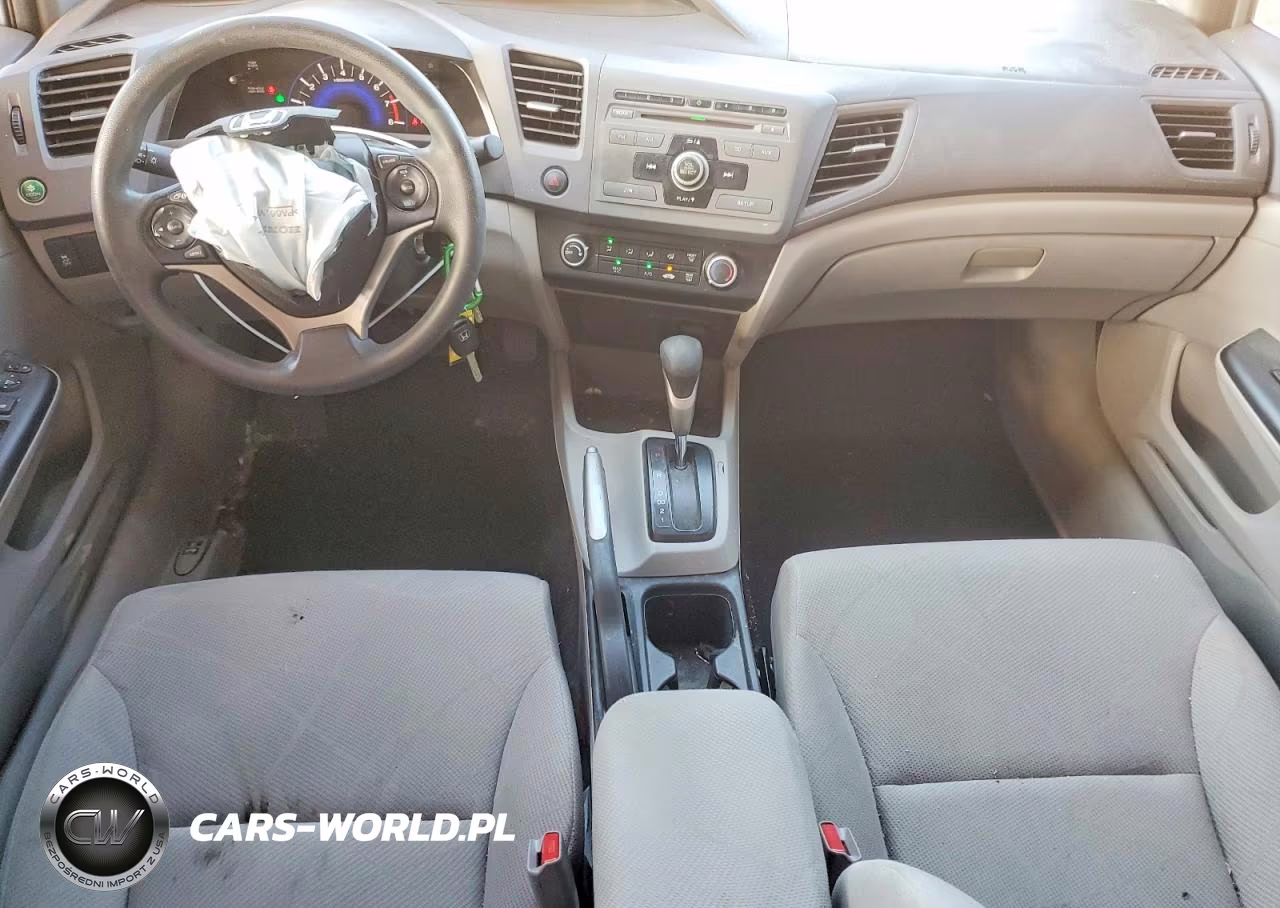 2012 Honda Civic Lx VIN:2HGFB2F51CH528747 - 8