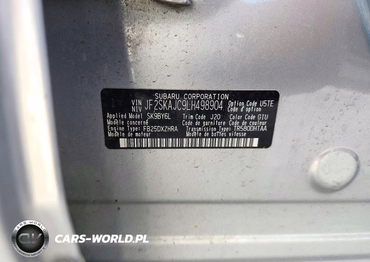 2020 Subaru Forester Premium VIN:JF2SKAJC9LH498904 - 13