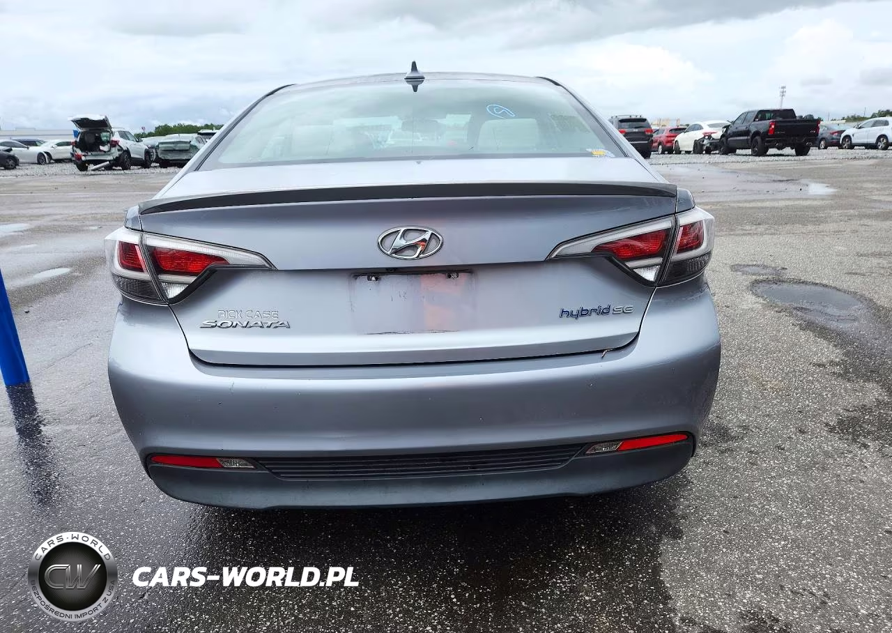 2016 Hyundai Sonata Hybrid Se VIN:KMHE24L13GA010615 - 6