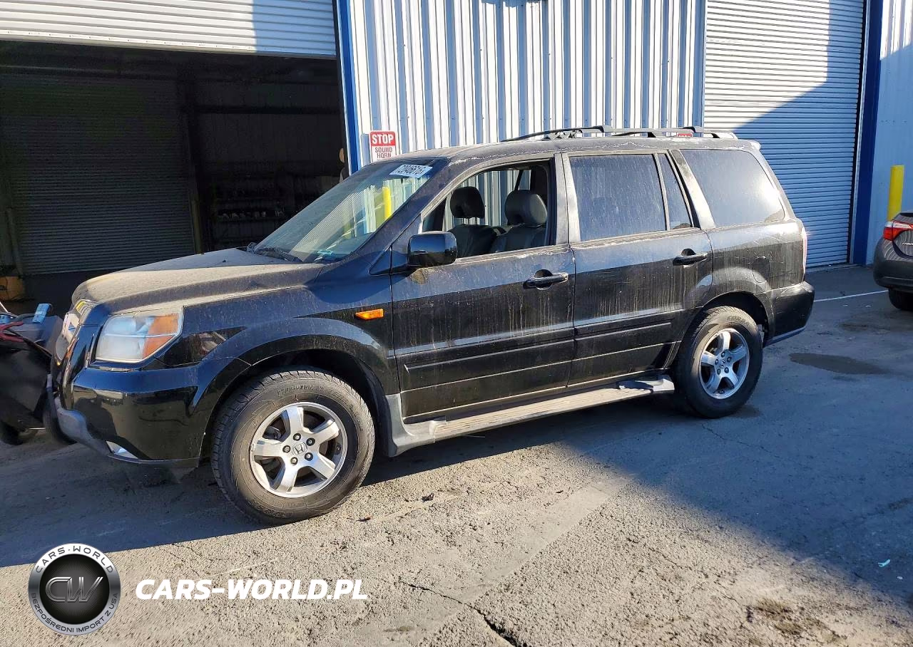 2008 Honda Pilot Exl VIN:5FNYF28768B023472 - 1