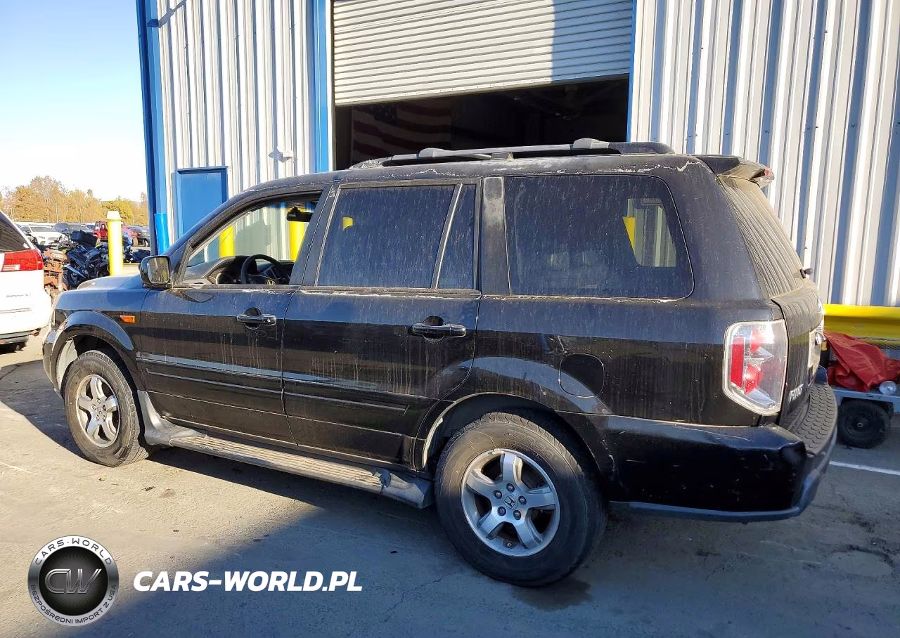 2008 Honda Pilot Exl VIN:5FNYF28768B023472 - 2