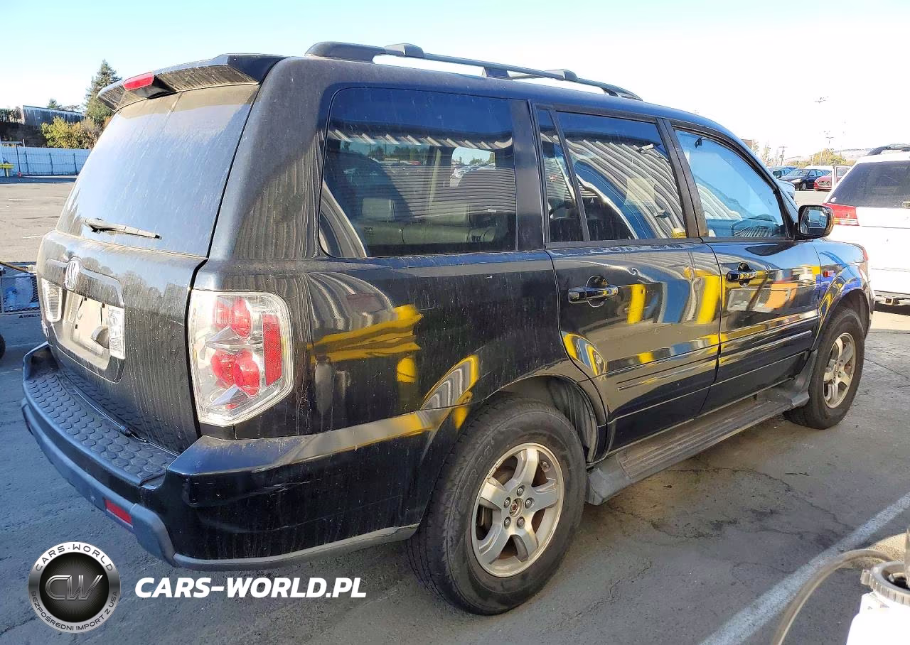 2008 Honda Pilot Exl VIN:5FNYF28768B023472 - 3
