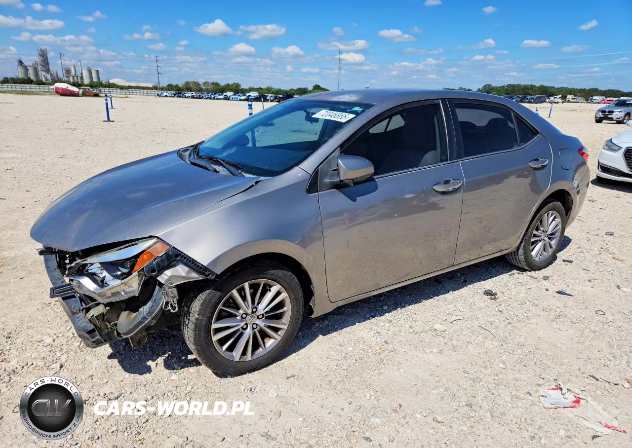 2015 Toyota Corolla Le Plus VIN:5YFBURHE2FP187693 - 1