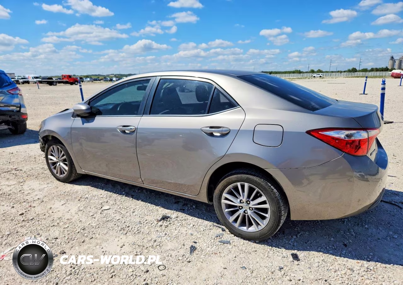 2015 Toyota Corolla Le Plus VIN:5YFBURHE2FP187693 - 2