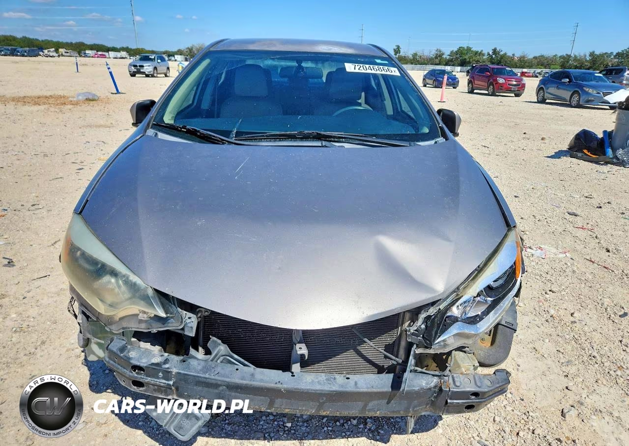 2015 Toyota Corolla Le Plus VIN:5YFBURHE2FP187693 - 5