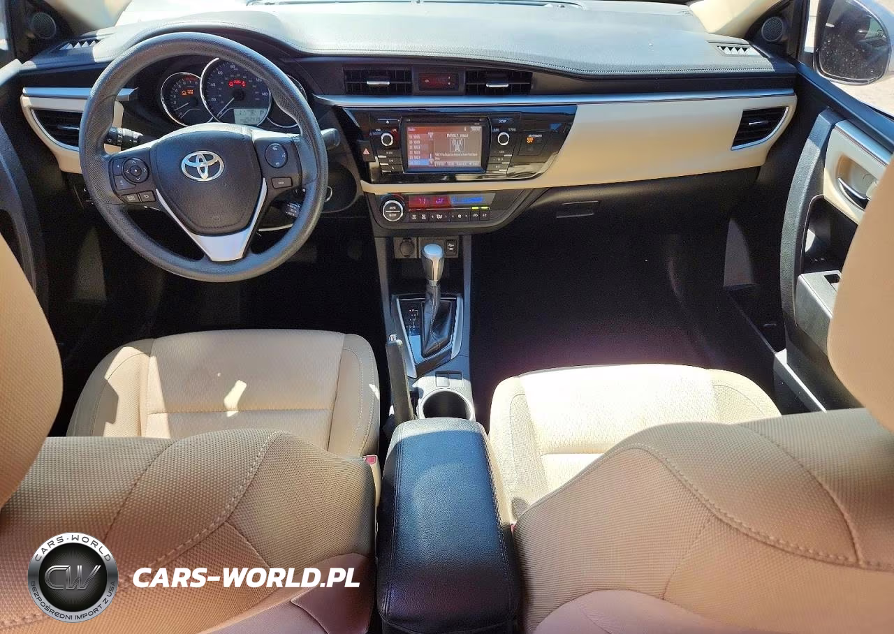 2015 Toyota Corolla Le Plus VIN:5YFBURHE2FP187693 - 8