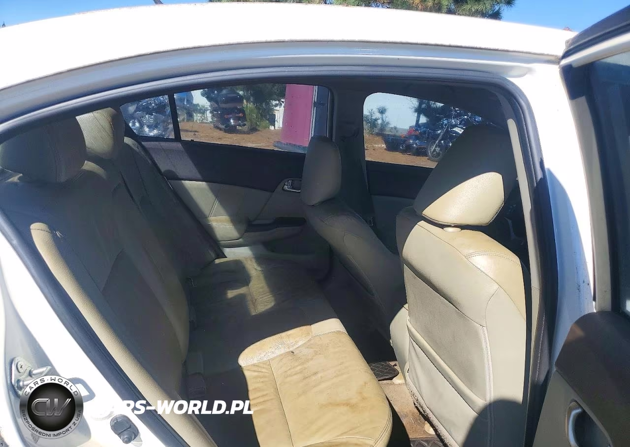 2012 Honda Civic Hybrid L VIN:JHMFB4F34CS000961 - 10
