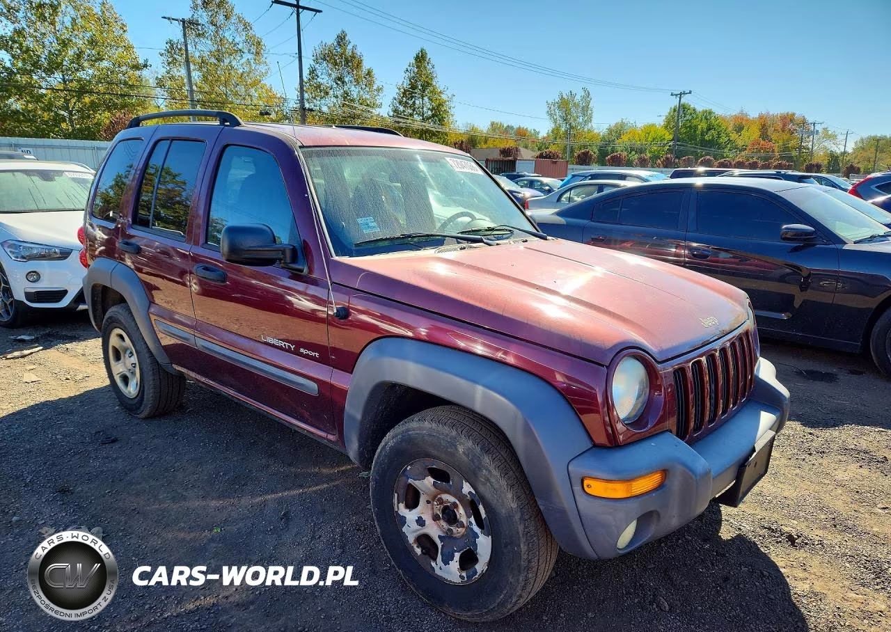 2003 Jeep Liberty Sport VIN:1J4GL48K03W607336 - 4