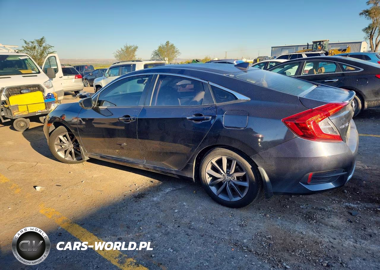 2020 Honda Civic Ex VIN:19XFC1F30LE001492 - 2
