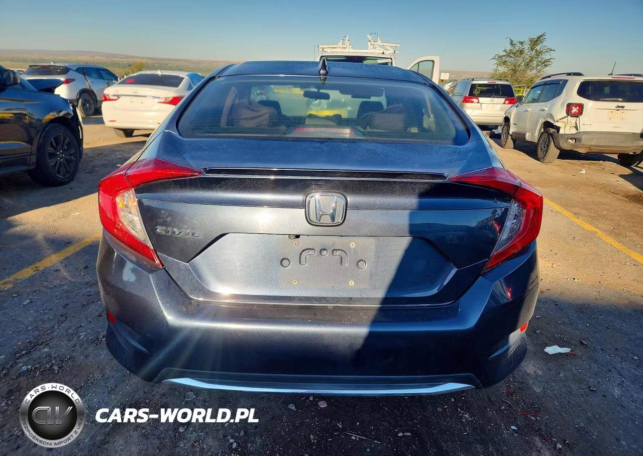 2020 Honda Civic Ex VIN:19XFC1F30LE001492 - 6