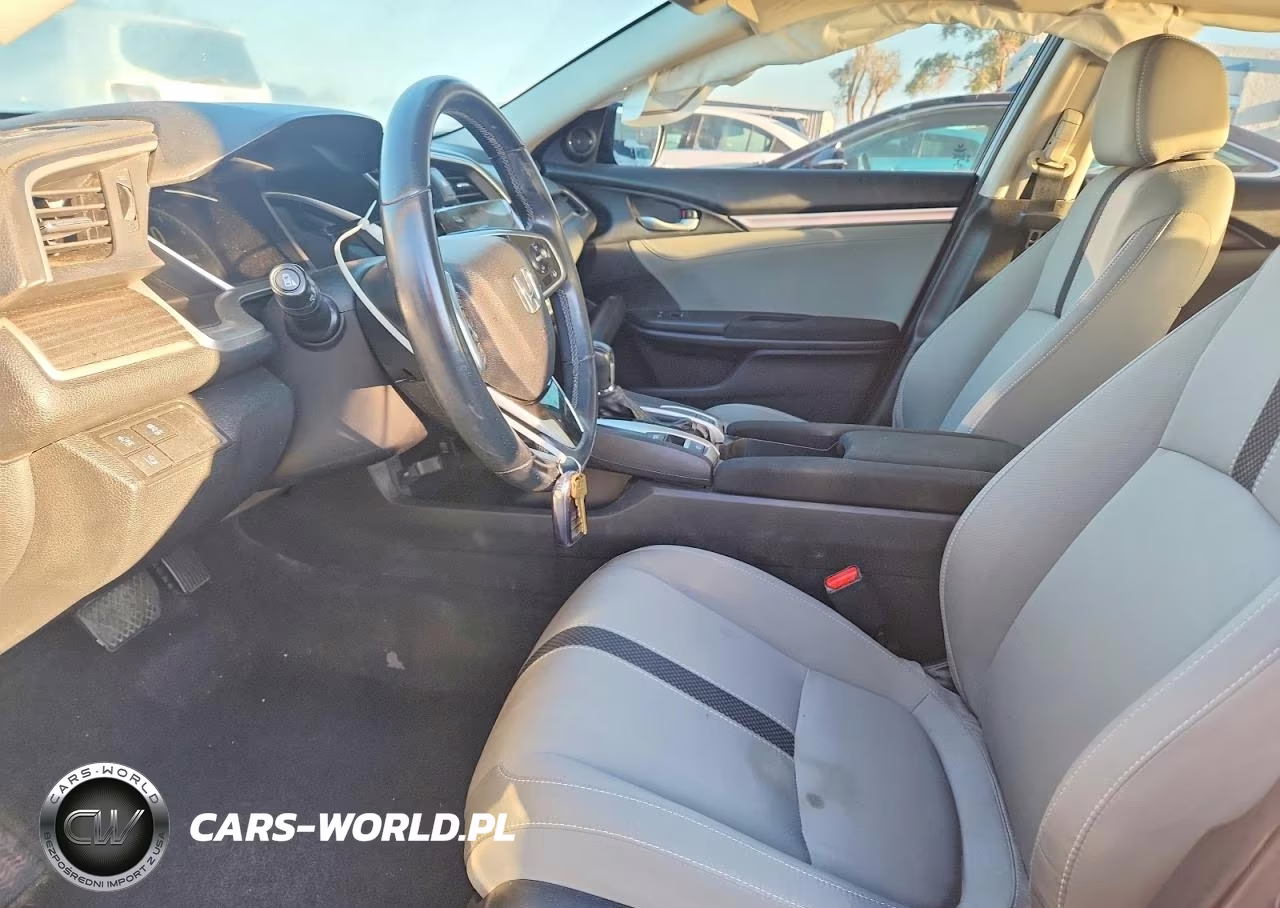2020 Honda Civic Ex VIN:19XFC1F30LE001492 - 7