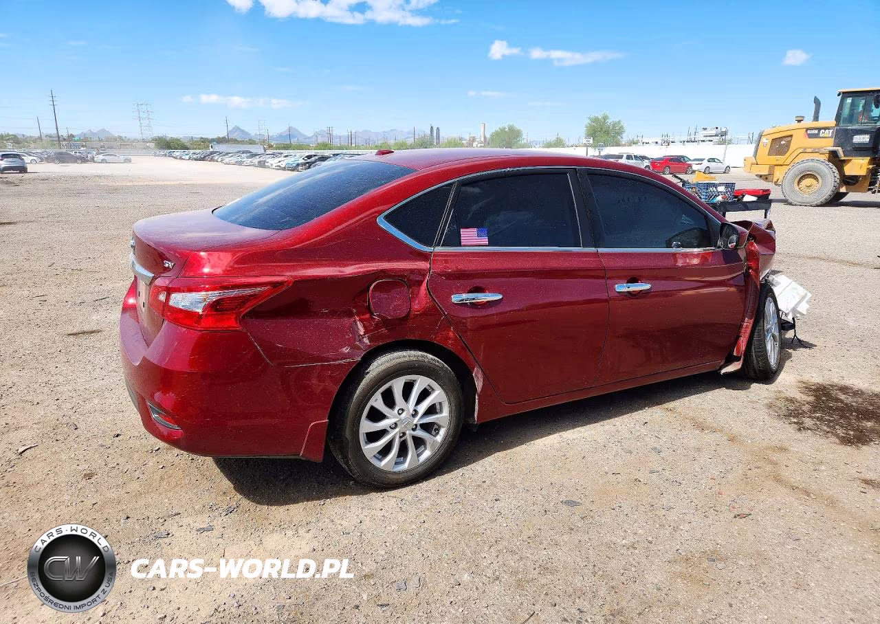2018 Nissan Sentra Sv VIN:3N1AB7APXJY336767 - 3