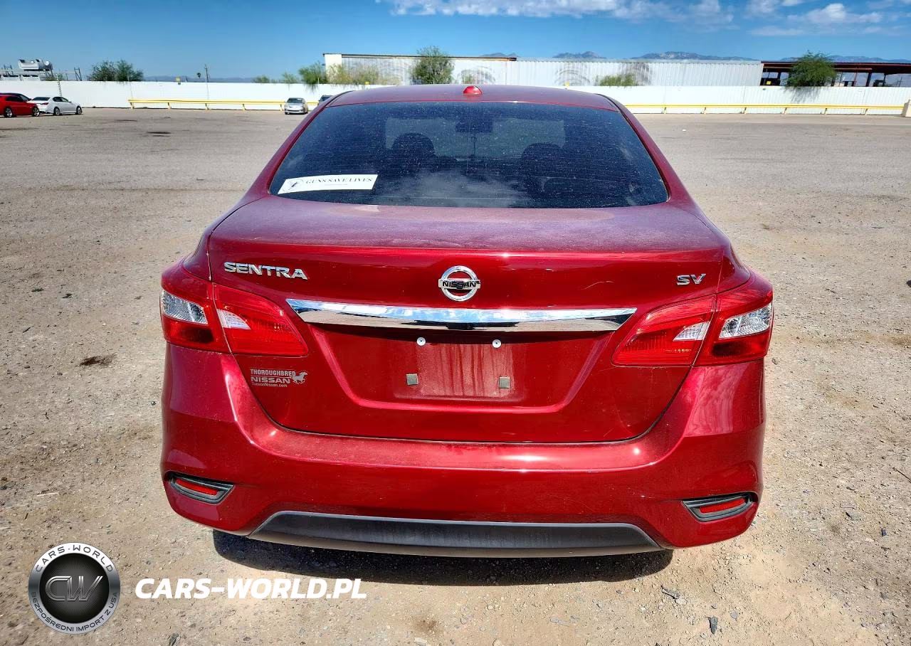 2018 Nissan Sentra Sv VIN:3N1AB7APXJY336767 - 6