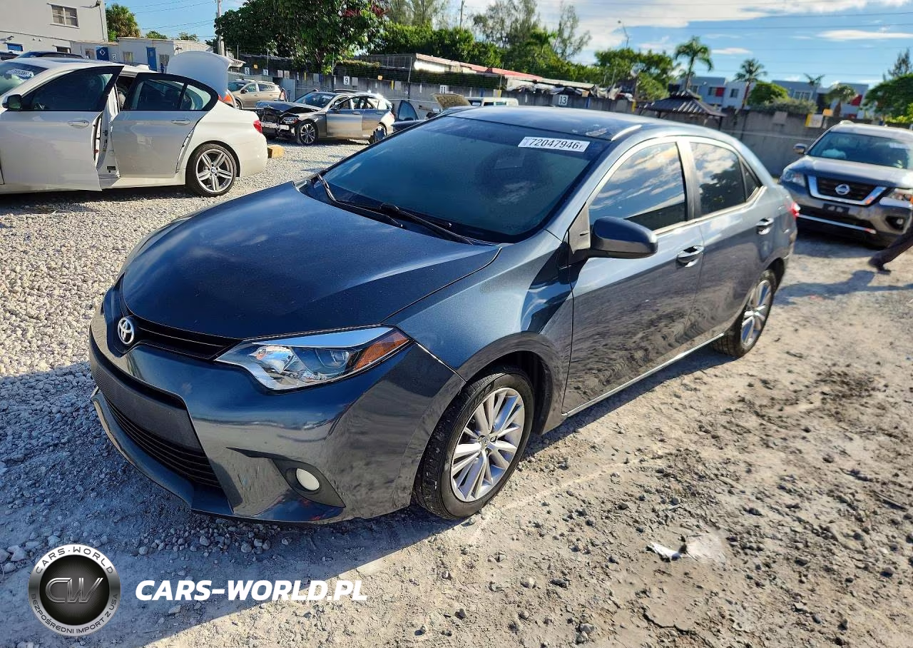 2014 Toyota Corolla Le Plus VIN:2T1BURHE4EC125680 - 1