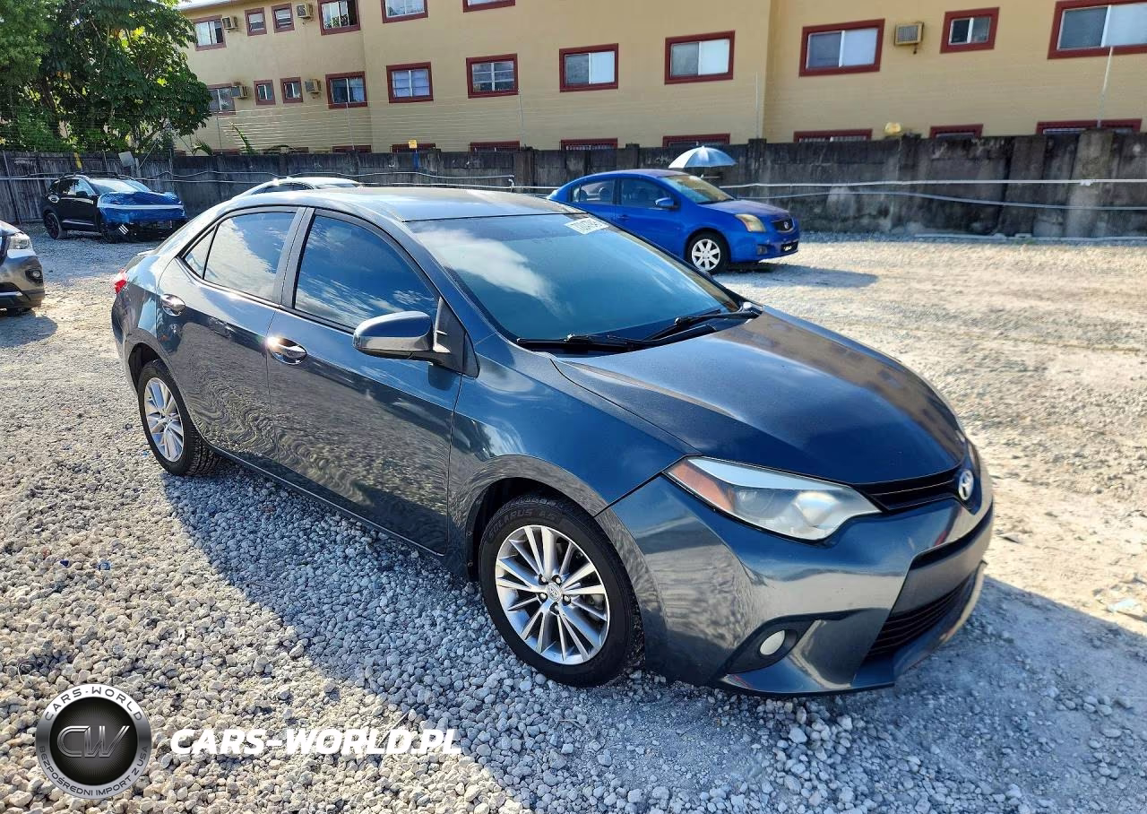 2014 Toyota Corolla Le Plus VIN:2T1BURHE4EC125680 - 4