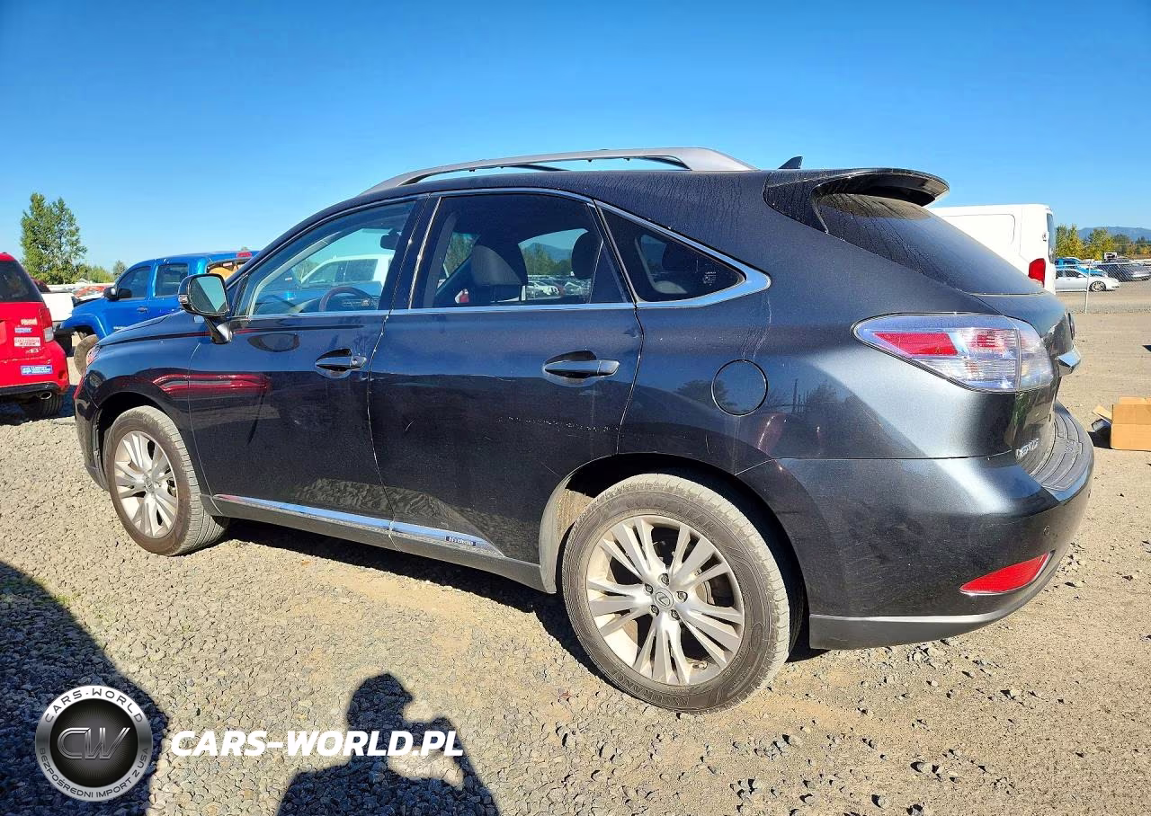 2010 Lexus Rx 450H VIN:JTJBC1BA0A2415205 - 2