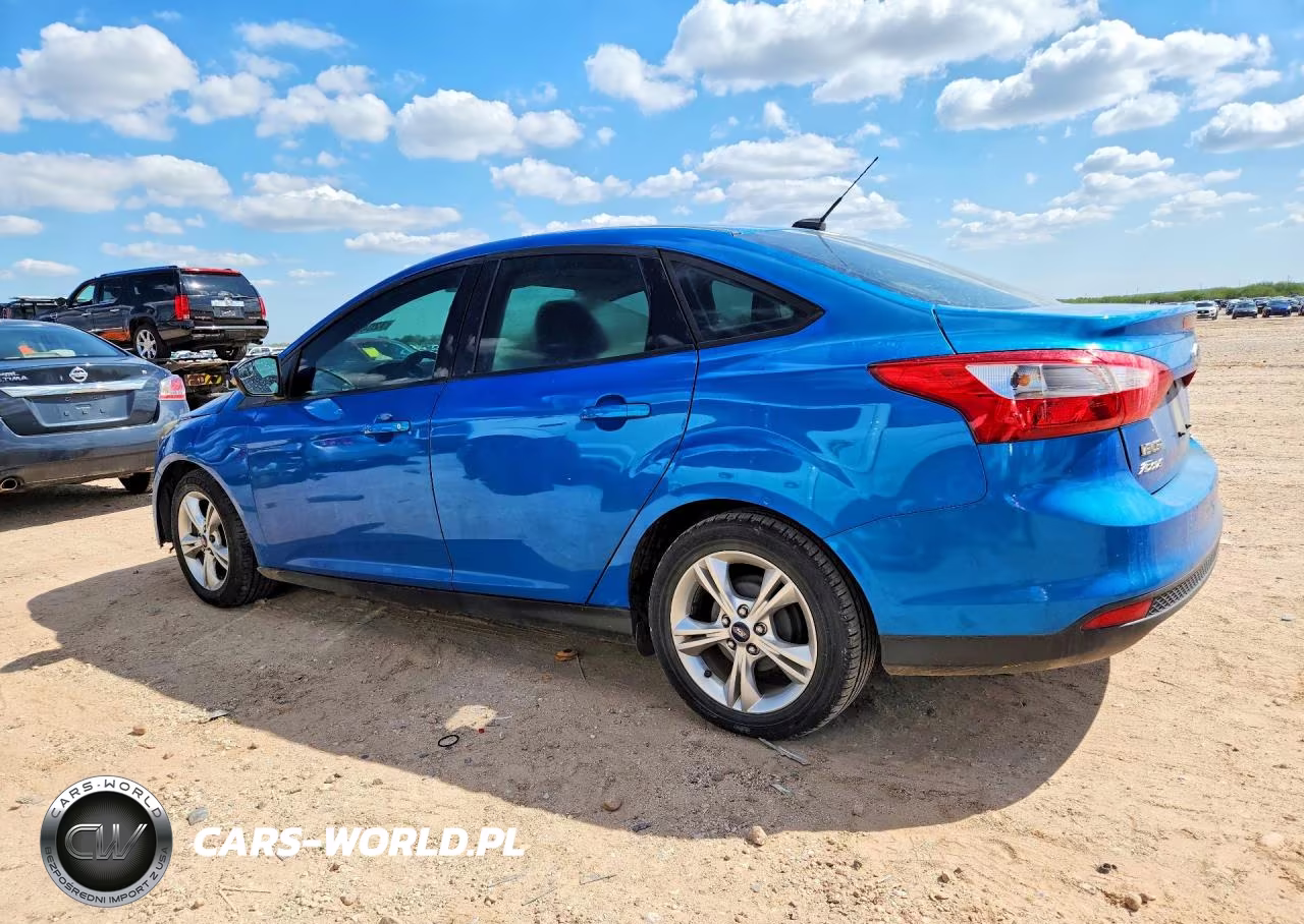 2014 Ford Focus Se VIN:1FADP3F25EL117494 - 2
