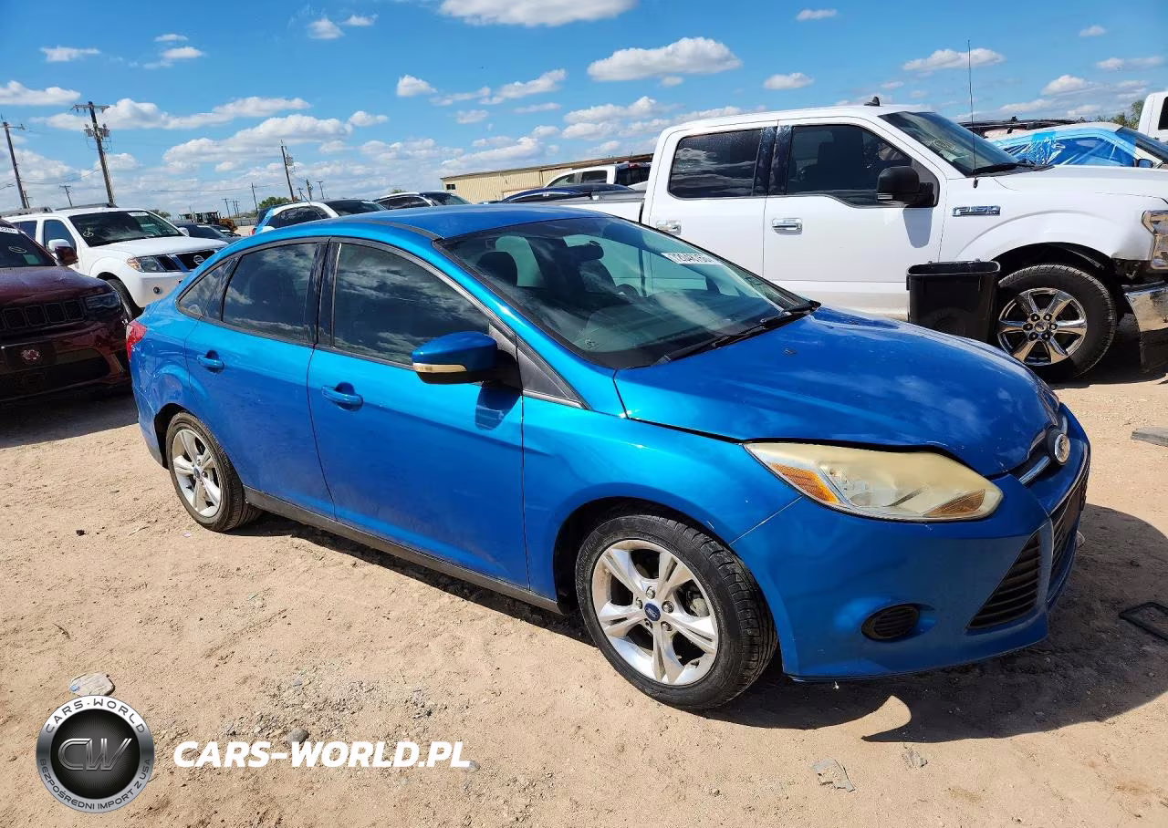 2014 Ford Focus Se VIN:1FADP3F25EL117494 - 4