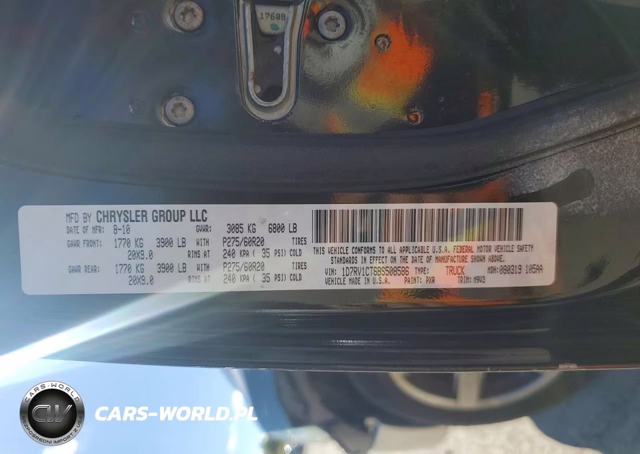 undefined VIN:1D7RV1CT6BS508586 - 12