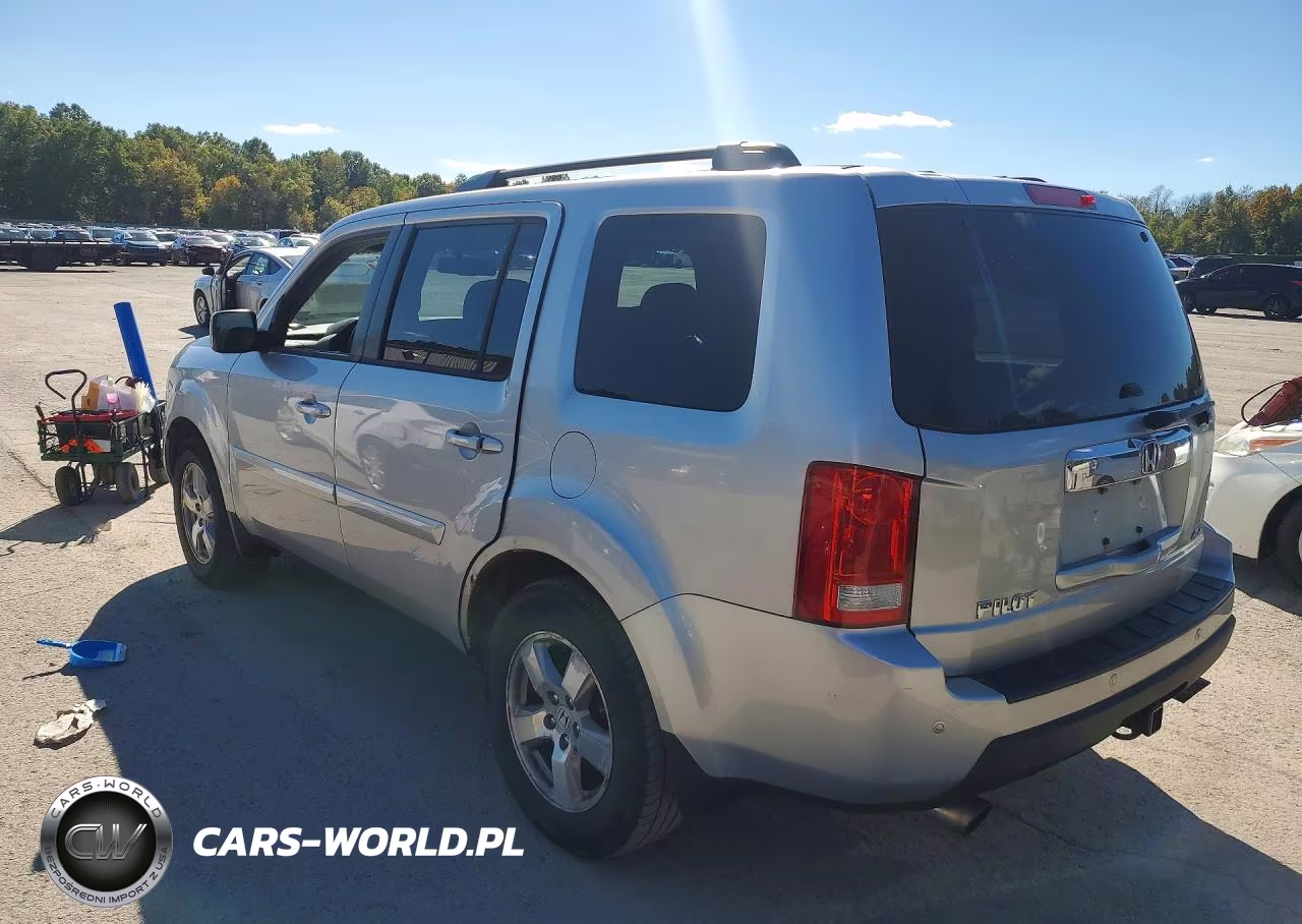 2011 Honda Pilot Exl VIN:5FNYF4H69BB092845 - 2