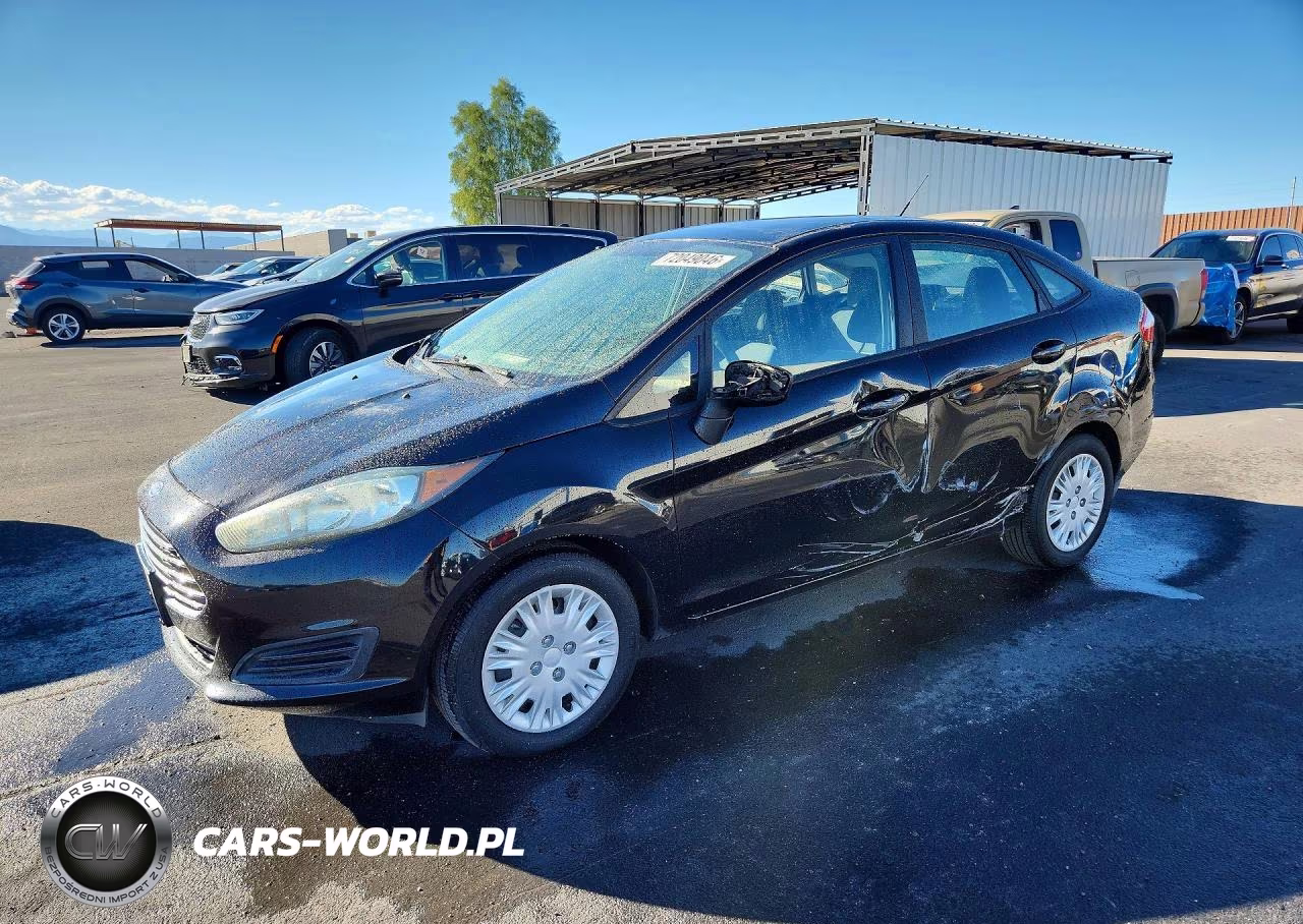 2016 Ford Fiesta S VIN:3FADP4AJXGM139254 - 1