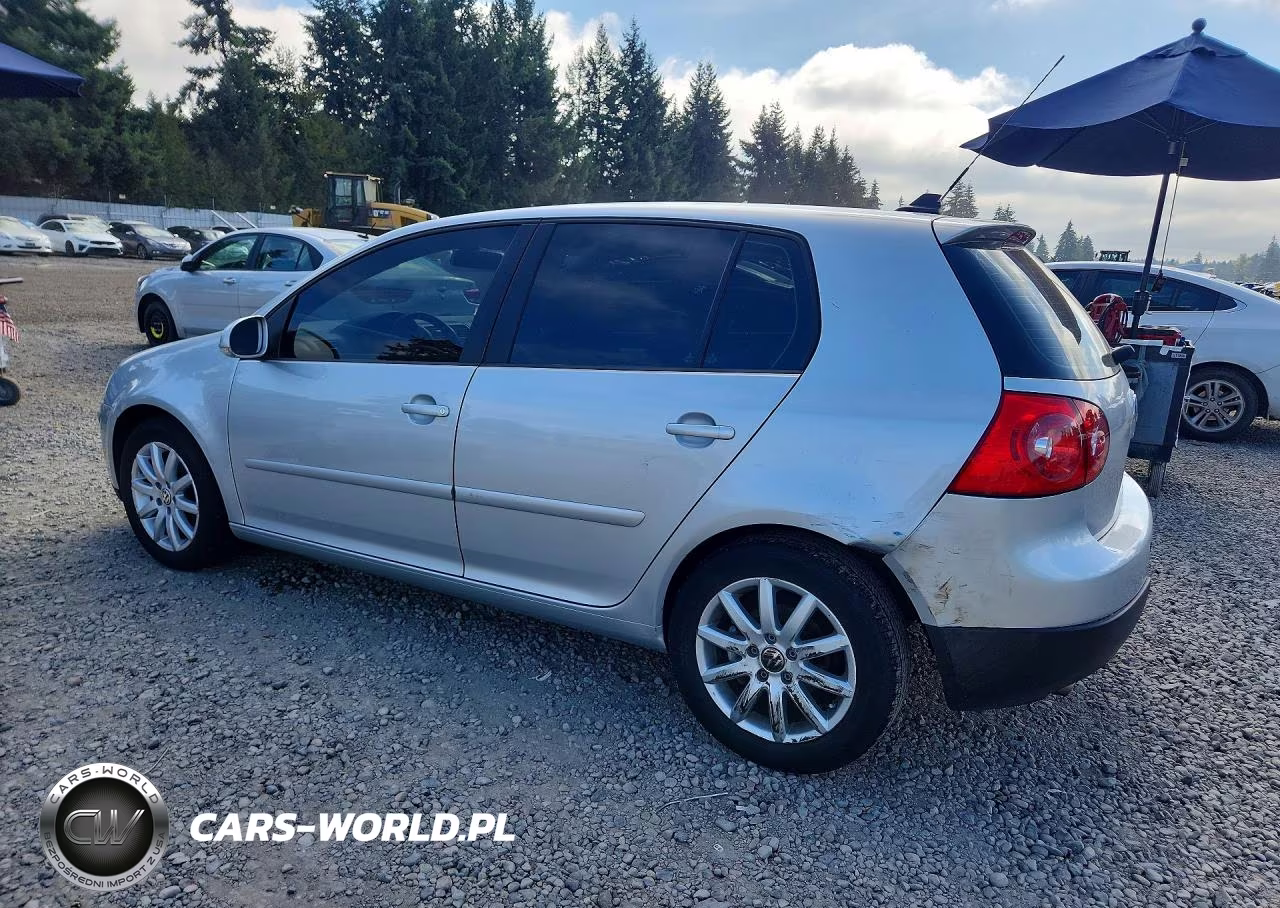 2009 Volkswagen Rabbit VIN:WVWDB71K59W138647 - 2