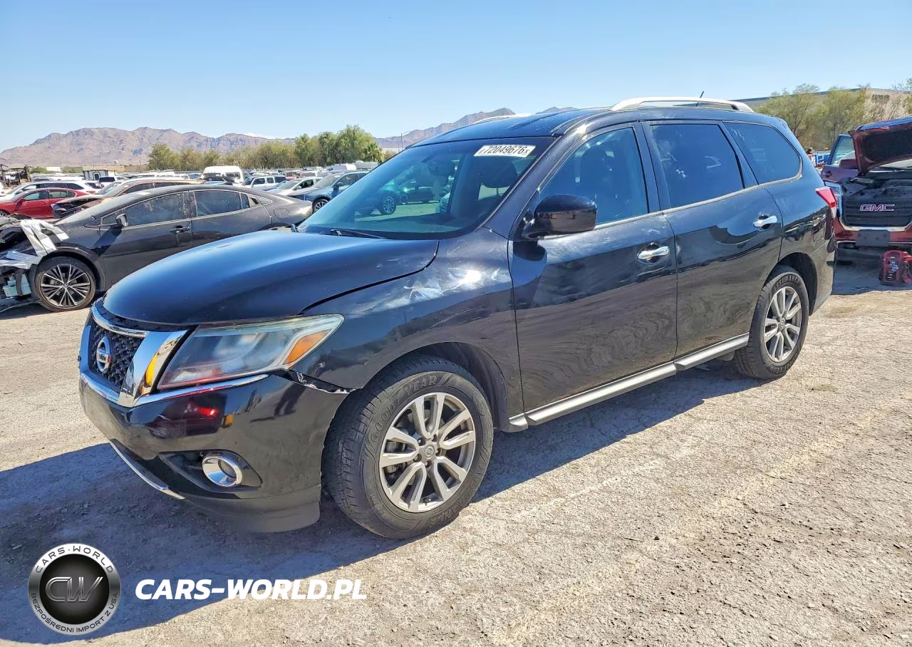 2015 Nissan Pathfinder Sv VIN:5N1AR2MN9FC710383 - 1