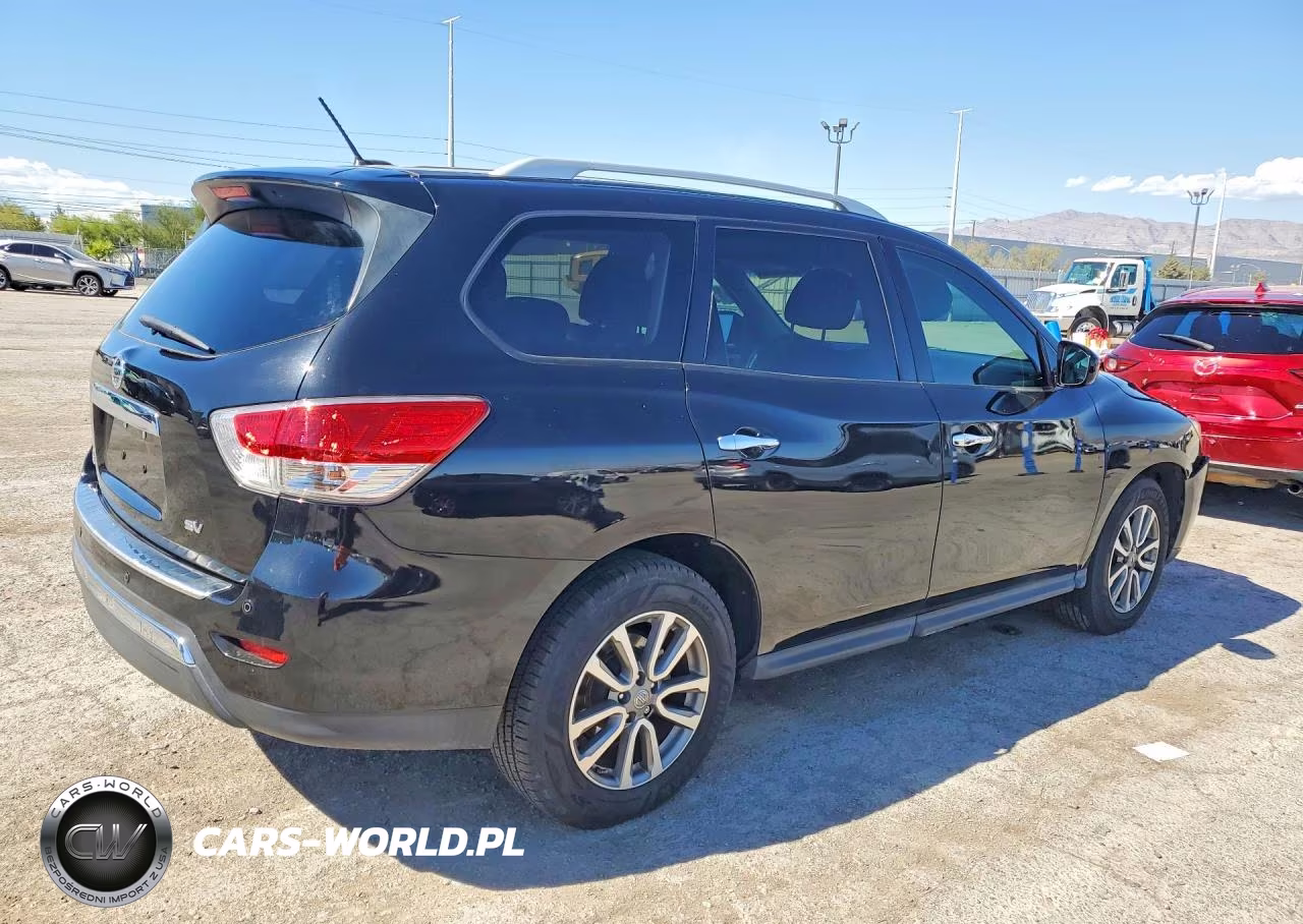 2015 Nissan Pathfinder Sv VIN:5N1AR2MN9FC710383 - 3