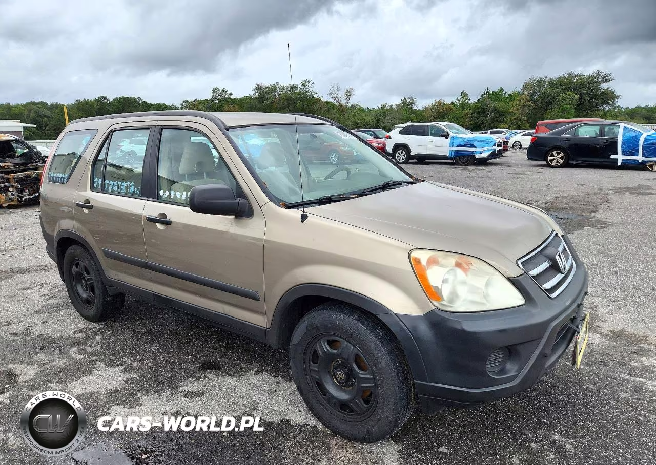 2005 Honda Cr-V Lx VIN:JHLRD68505C005917 - 4