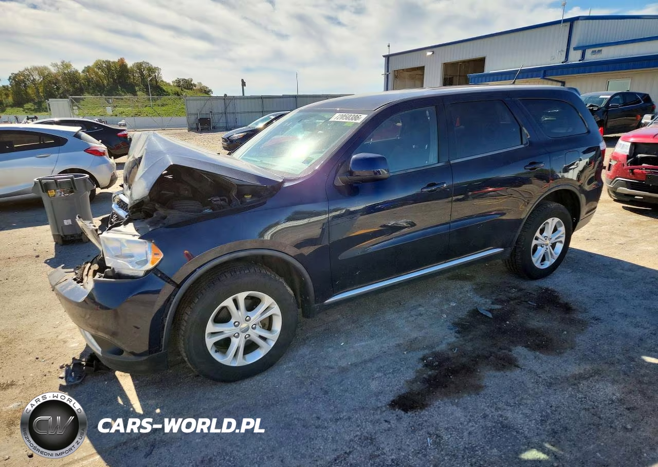 2012 Dodge Durango Sxt VIN:1C4RDJAG2CC169887 - 1