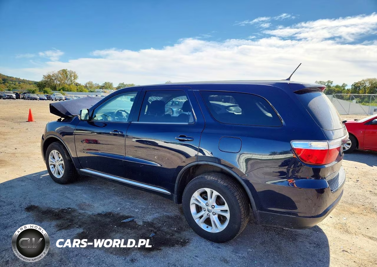 2012 Dodge Durango Sxt VIN:1C4RDJAG2CC169887 - 2