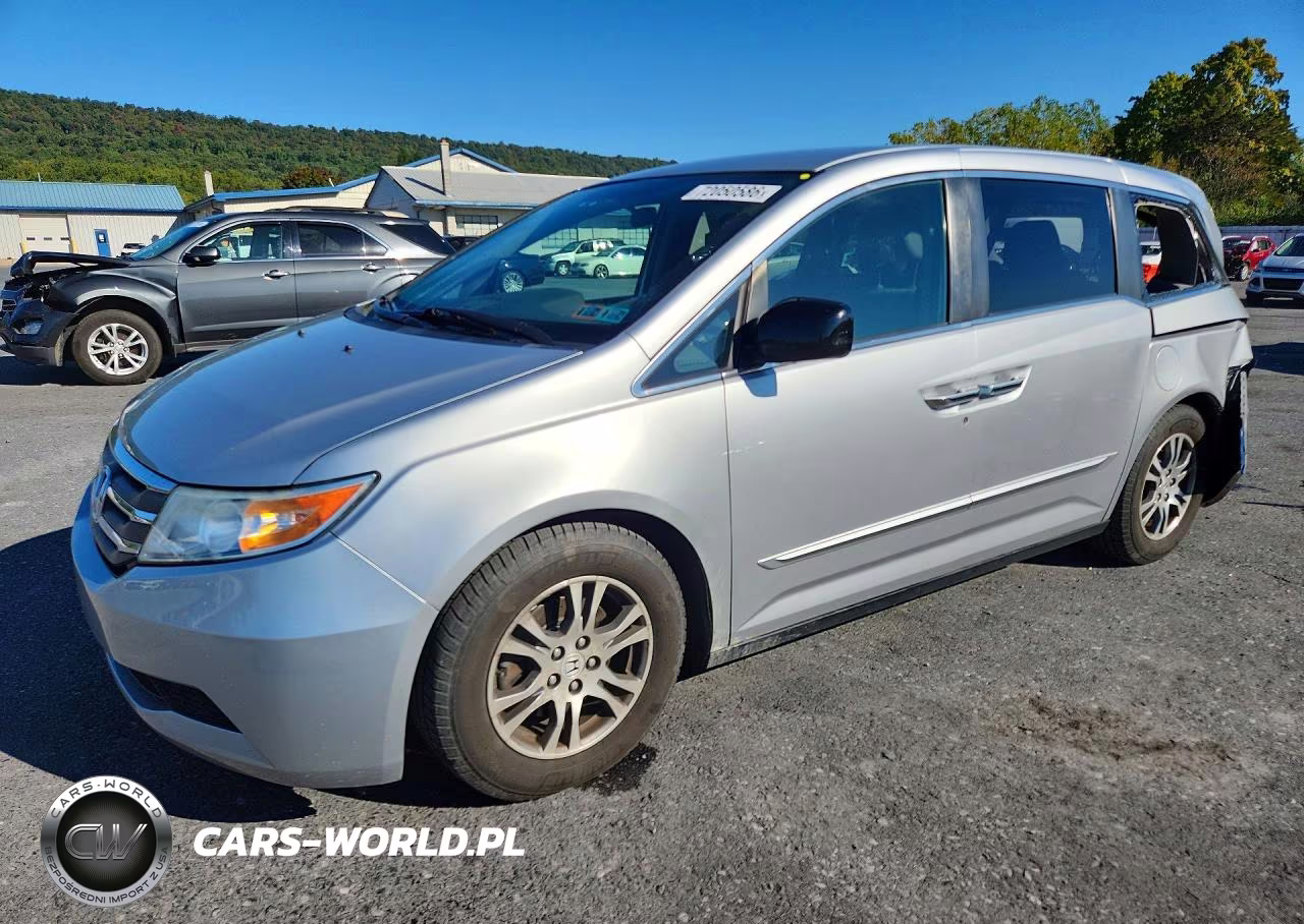 2013 Honda Odyssey Ex VIN:5FNRL5H41DB079110 - 1