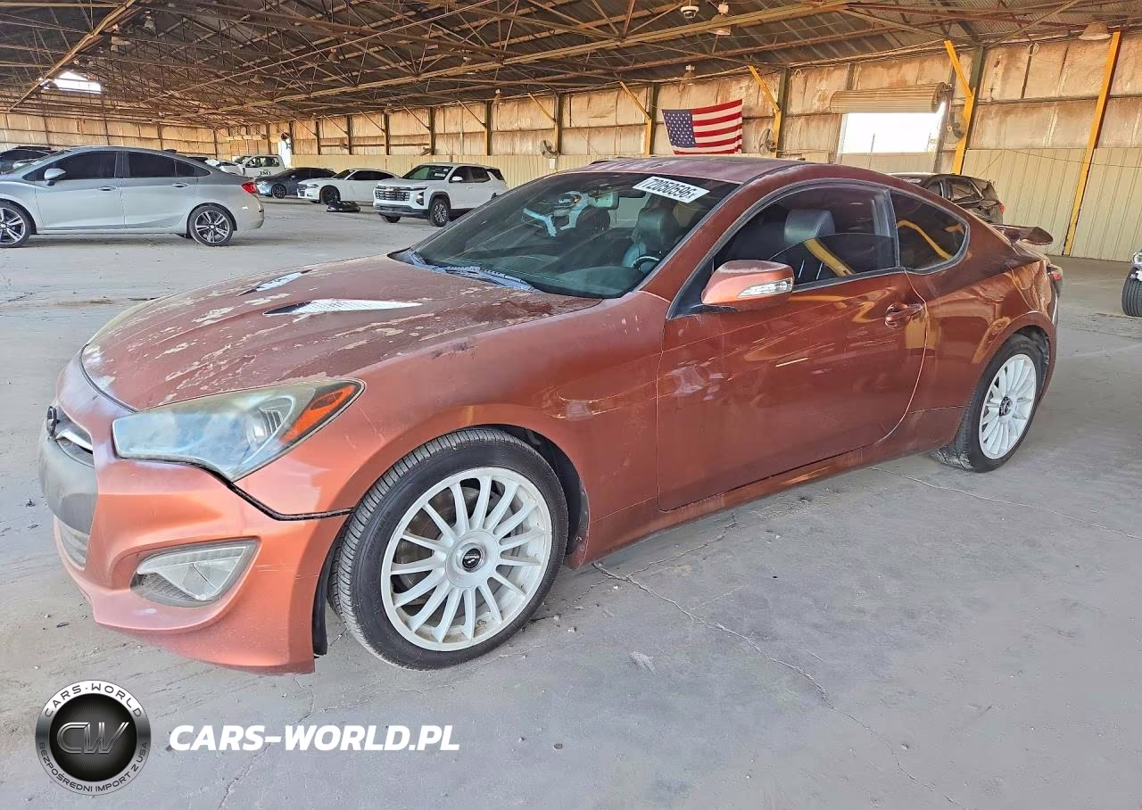 2013 Hyundai Genesis Coupe 3.8 Grand Touring VIN:KMHHU6KJ1DU092973 - 1