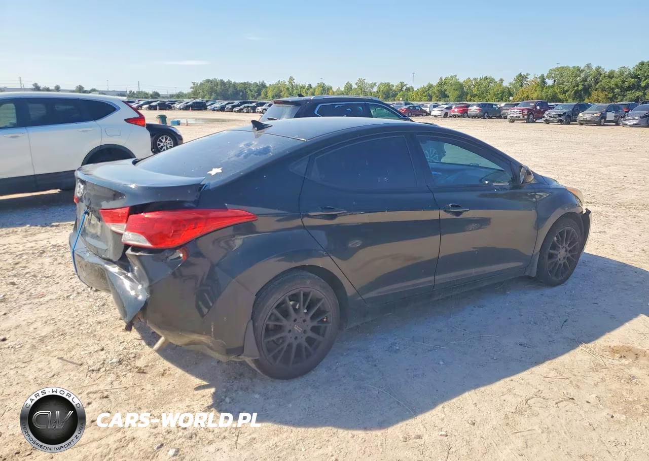 2013 Hyundai Elantra Gls VIN:5NPDH4AE6DH295402 - 3
